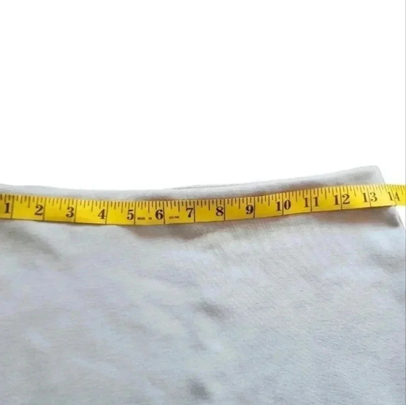 Aritzia Talula Primrose Faux Wrap Mini Skirt Taupe Stretch Y2K 90s Women Small - Picture 8 of 10